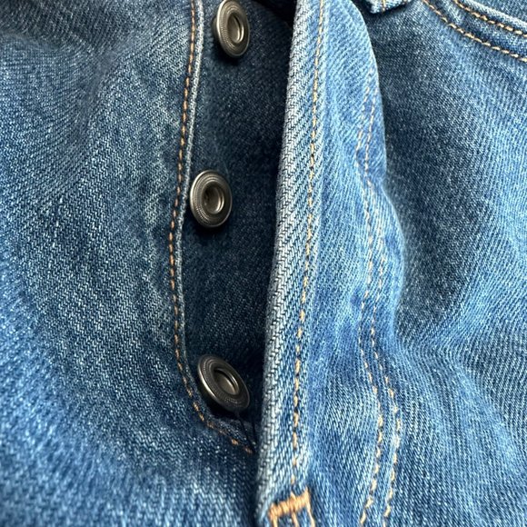 Rag and Bone Maya High Rise Crop Flare Size 27 Women's Denim Wash Jeans EUC - Picture 5 of 9